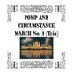 POMP AND CIRCUMSTANCE MARCH No. 1 (Trio) Orchestra sheet music cover